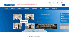 Desktop Screenshot of china-natural.com